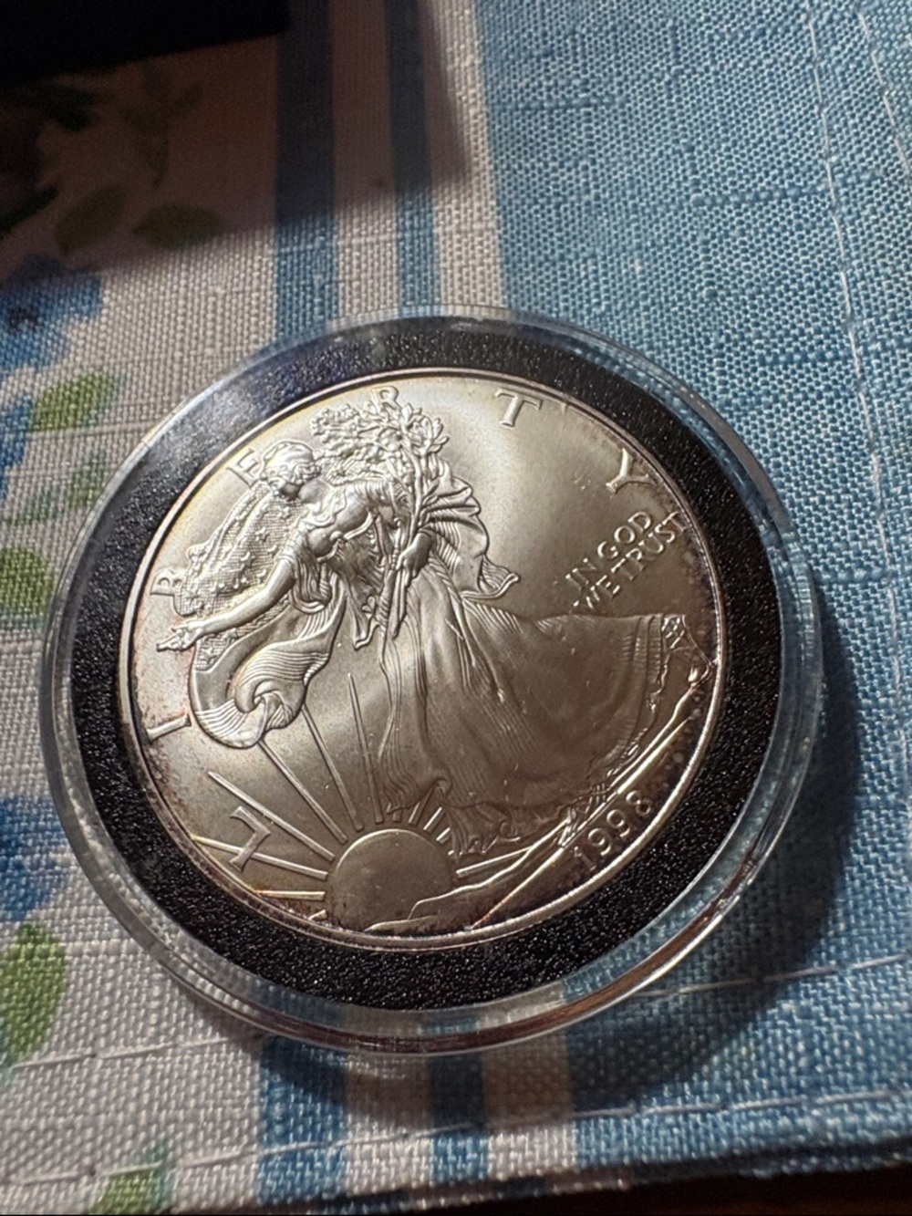 American Silver Eagle 1998 Brilliant Uncirculated Silver Coin - Silver